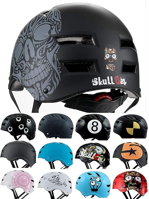 Skullcap® BMX Helm ? Skaterhelm ? Fahrradhelm ? Herren | Damen | Jungs & Kinderhelm
