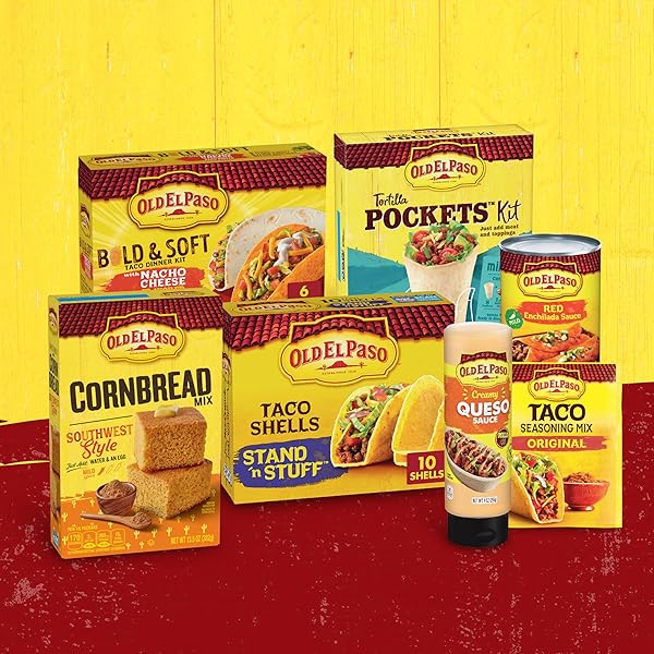 OLD EL PASO CORNBREAD MIX, SOUTHWEST STYLE, BAKING MIX, 13.5 OZ