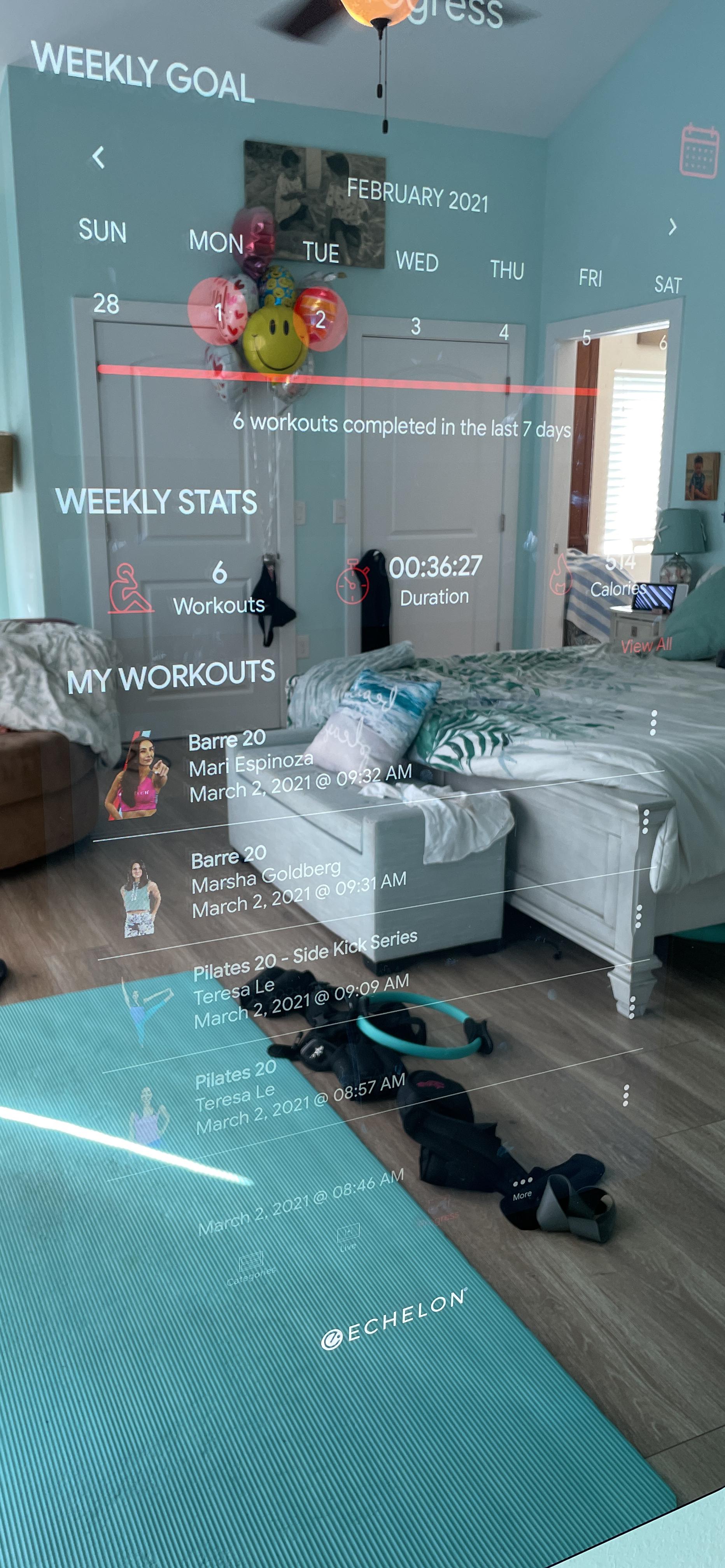 66/mo Finance Echelon Reflect Smart Connect Fitness Mirror + 30Day