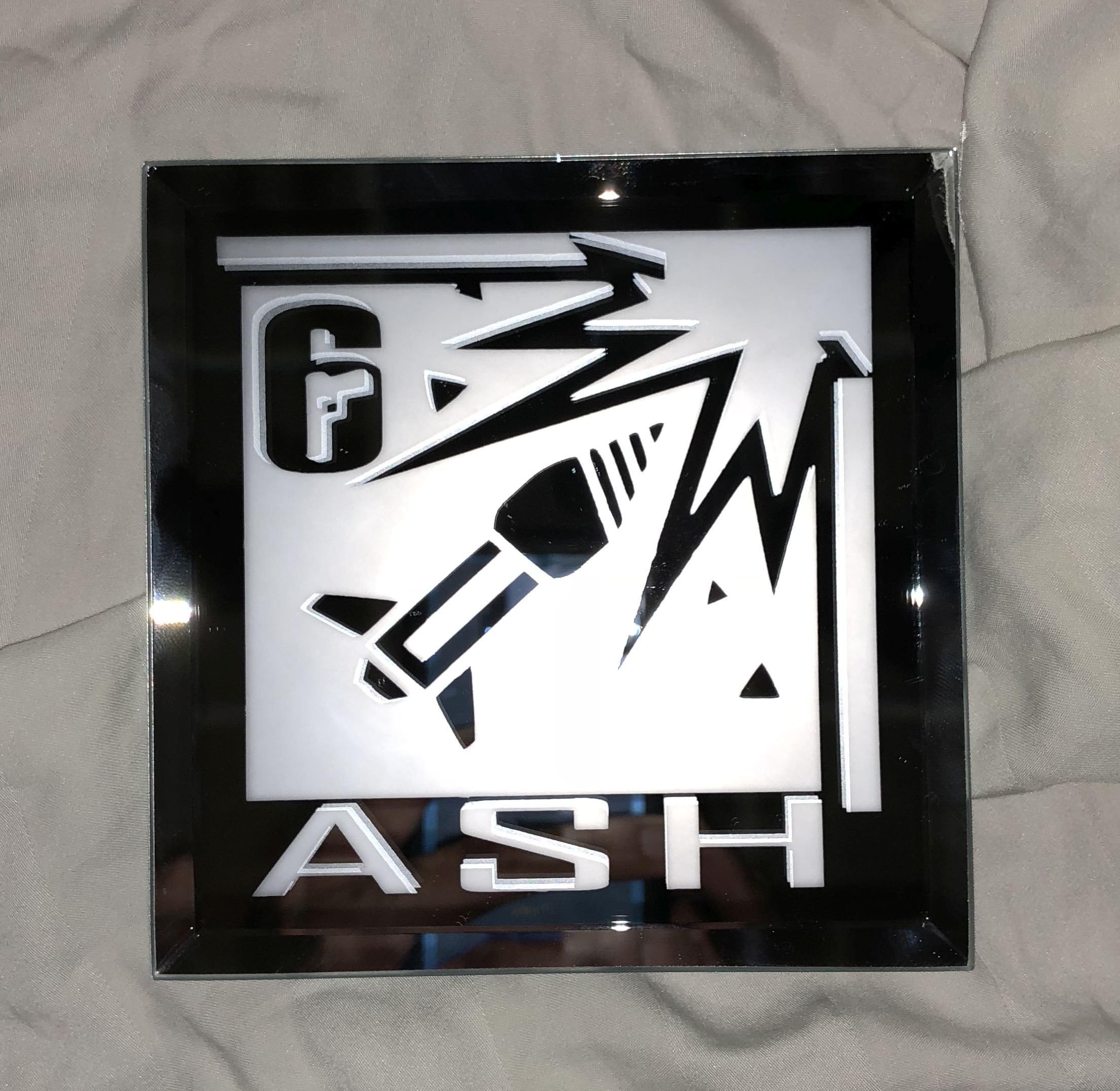 Rainbow Six Siege Ash Limited Edition Logo Mirror