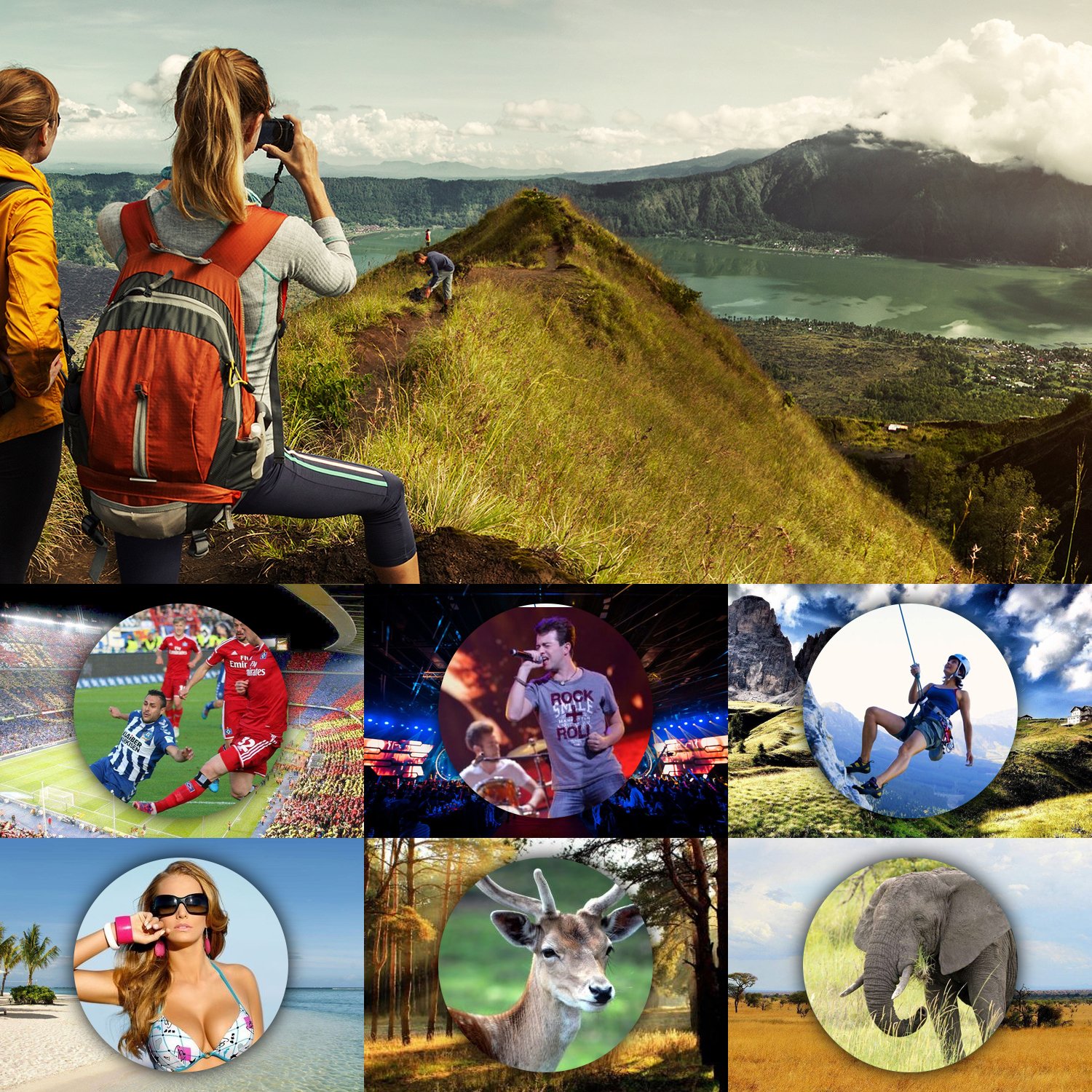 Ciysty Compact Binocular Folding Durable Binoculars stargazing for Bird Watching children Sporting Game