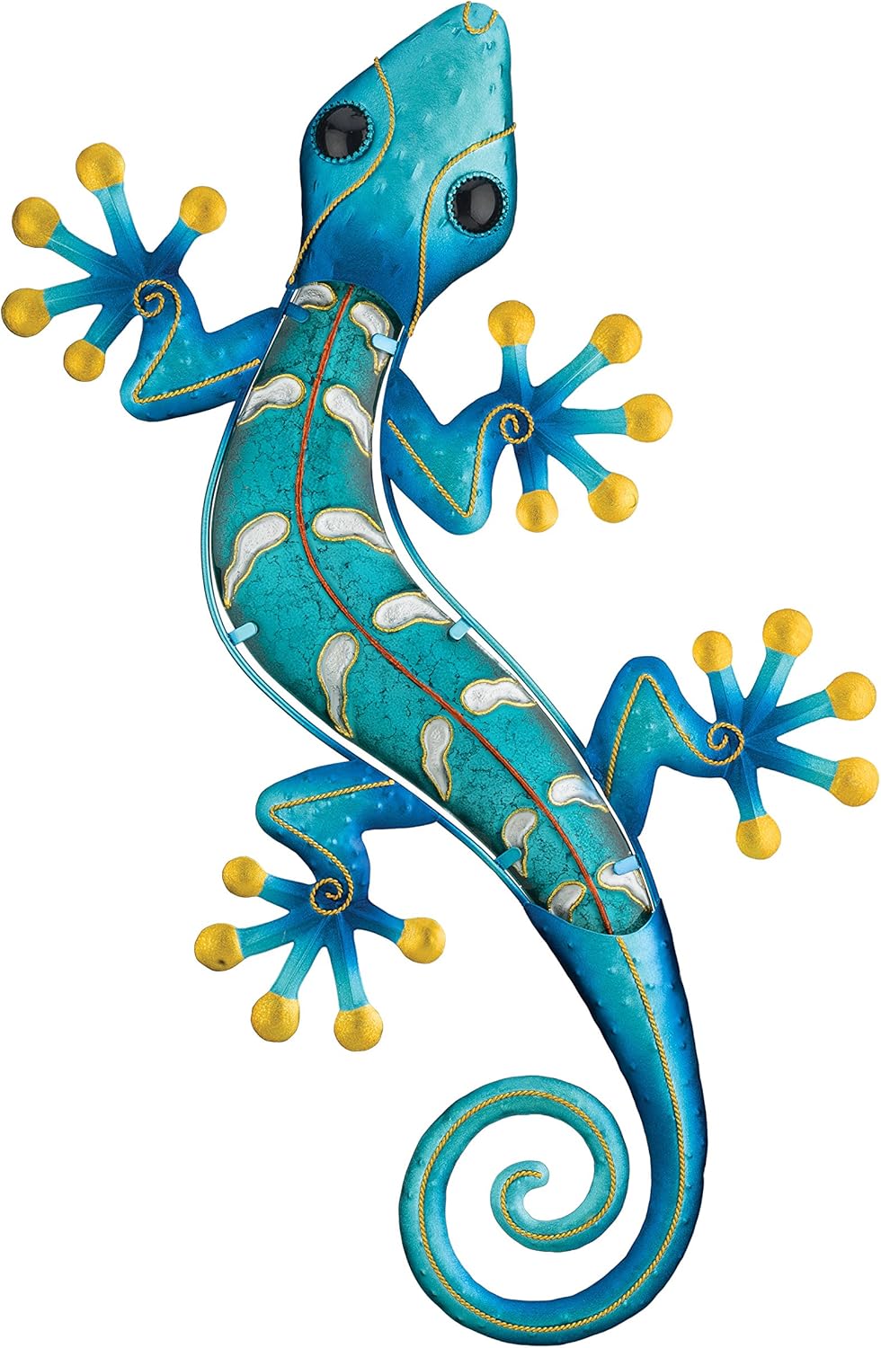 Plaques & Wall Art - Regal Art & Gift Gecko Wall Decor, 24-Inch, Blue