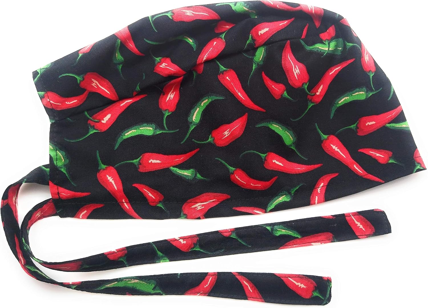 Scrub Hat Chili Peppers Fiesta Fabric Cap DoRag Skull Black at Amazon
