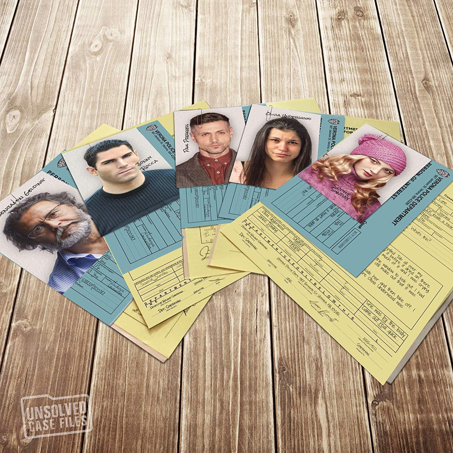 Unsolved Case Files, Multicolor, 10.7 inches x 14.2 inches x 0.6 inches - Image 4