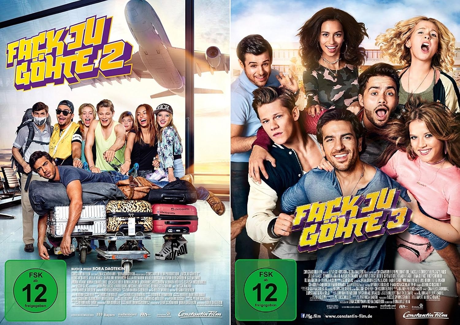 Fack ju Göhte / Fuck you Göthe 2 3 im Set - Deutsche Originalware 2 ...