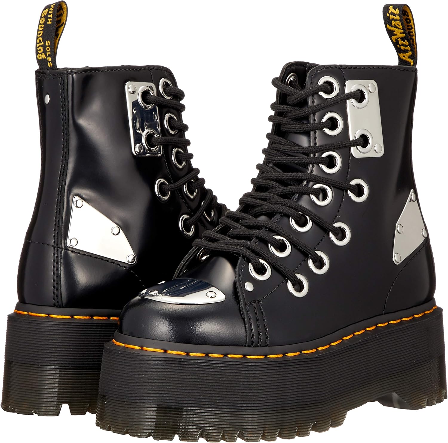 Dr.Martens マーチン JADONMAX REBEL New Dr Martens Jadon Max Rebel Quad Platform Sole Patent