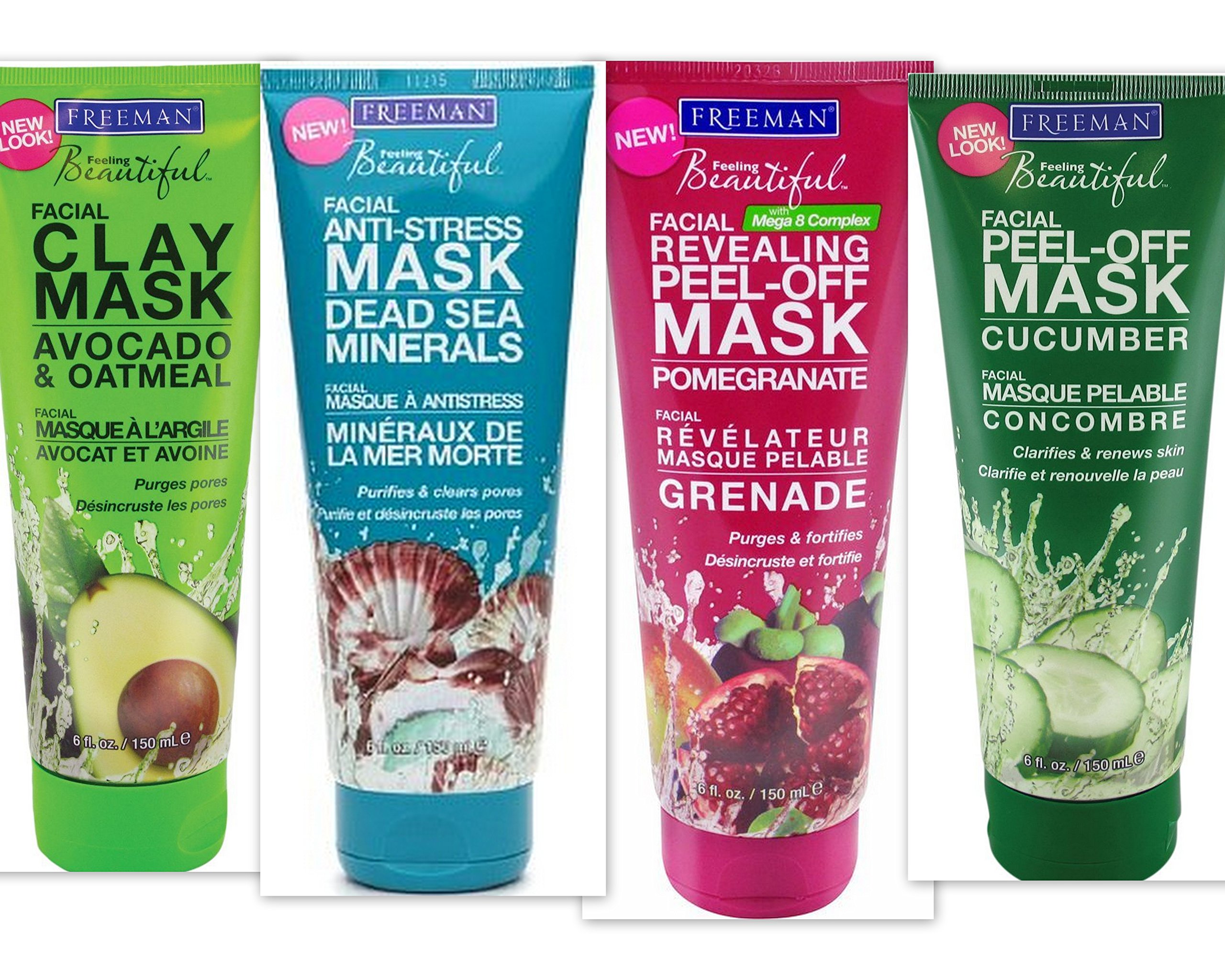 Freeman Mask Bundle (3 Pack) 1 Pomegranate Facial