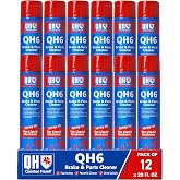 Quinton Hazell Brake Cleaner Spray Can, 20.3 fl oz (12 Pack) - QH6 Non-Chlorinated Parts Cleaner Removes Grease, Oil &amp; Dirt, Stops Brake Squeal &amp; Clutch Slip