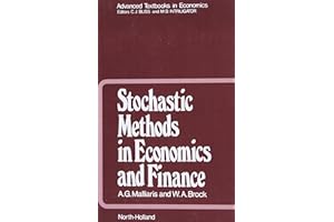 Stochastic Methods in Economics and Finance (Volume 17)