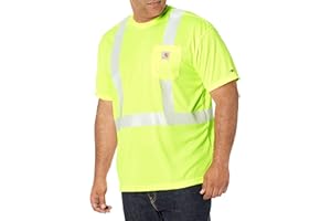 Carhartt Men's Force High-Visibility Short-Sleeve Class 2 T-Shirt