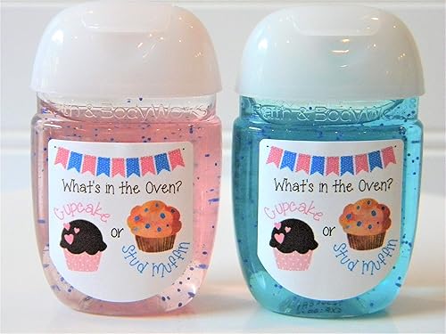 hand sanitizer baby shower favors