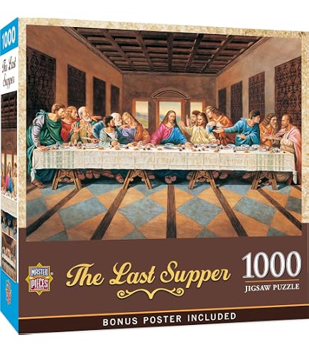Amazon.com: RoseArt - Inspirations - Last Supper - 1000 Piece