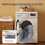 Bedsure Medium Dog Sofa Bed Orthopedic Washable Cover Hazel 71x58x16cm view 5