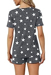 RUBZOOF Women's Short Sleeve Pajama Sets with