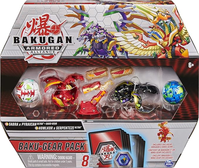 bakugan 4 pack