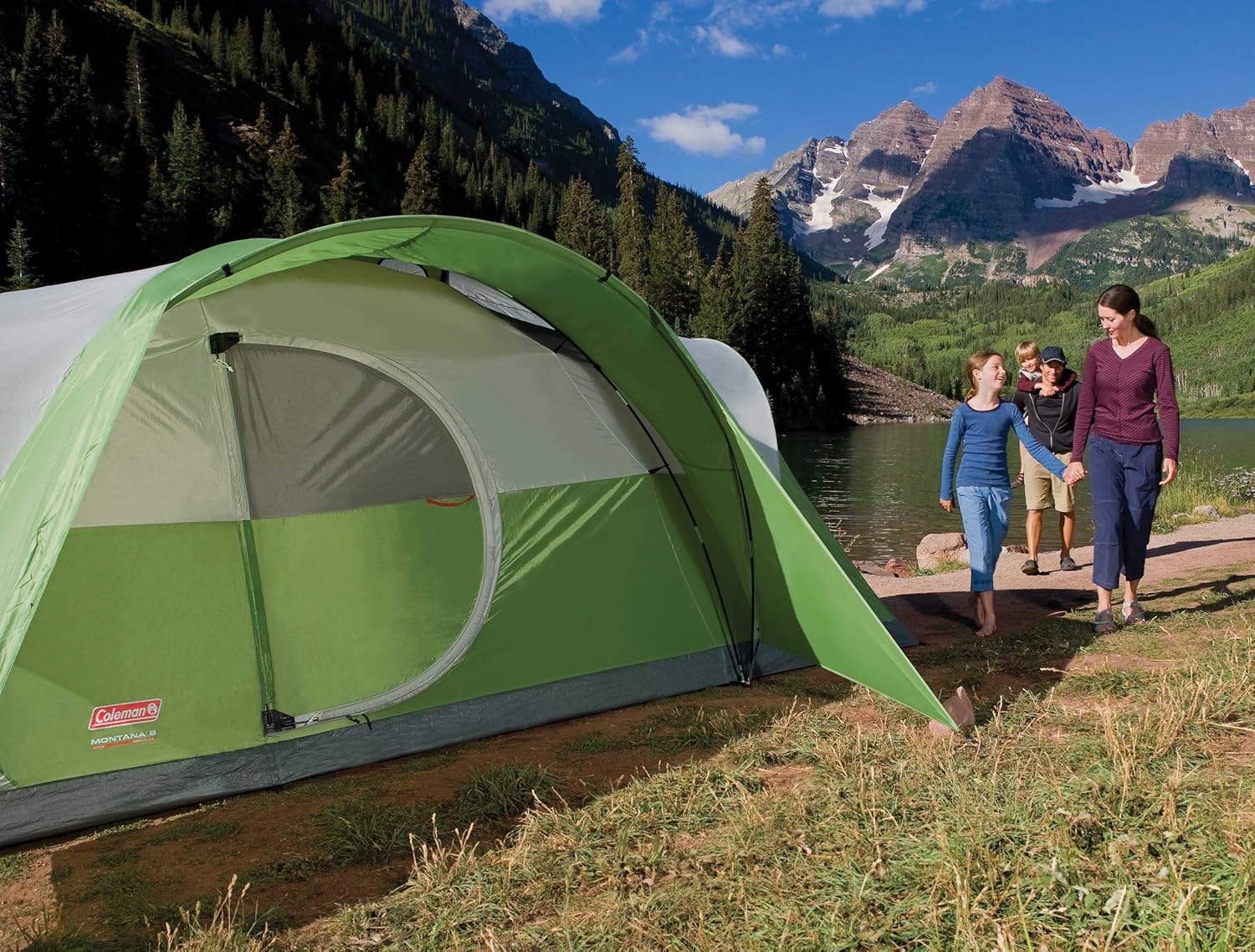 Coleman Montana 8-Person Tent, Green : Family Tents