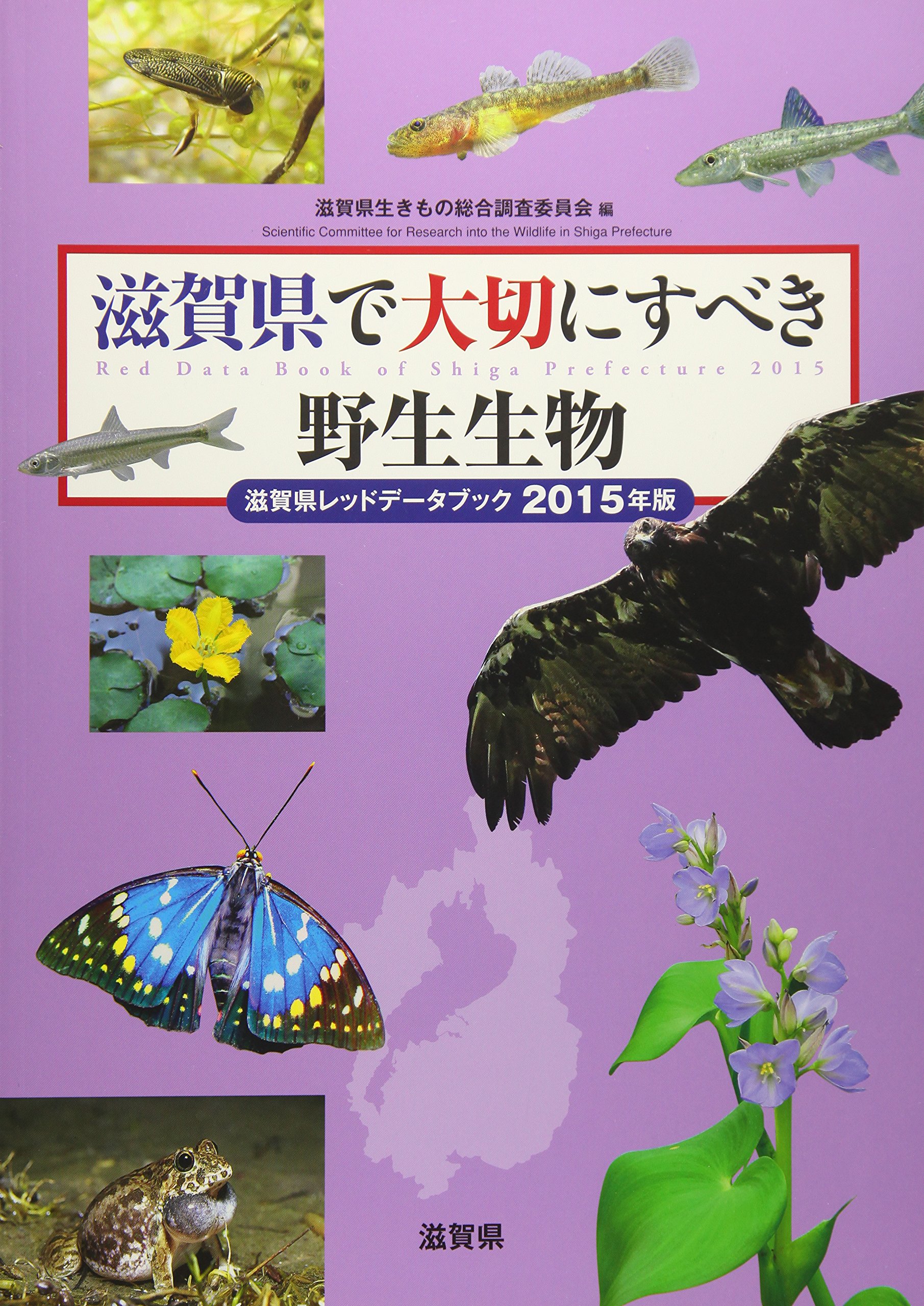 滋賀県で大切にすべき野生生物 滋賀県レッドデータブック15年版 滋賀県生きもの総合調査委員会 本 通販 Amazon