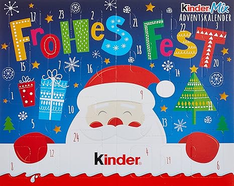 Kinder Mix Tisch-Adventskalender, (1 x 127 g)