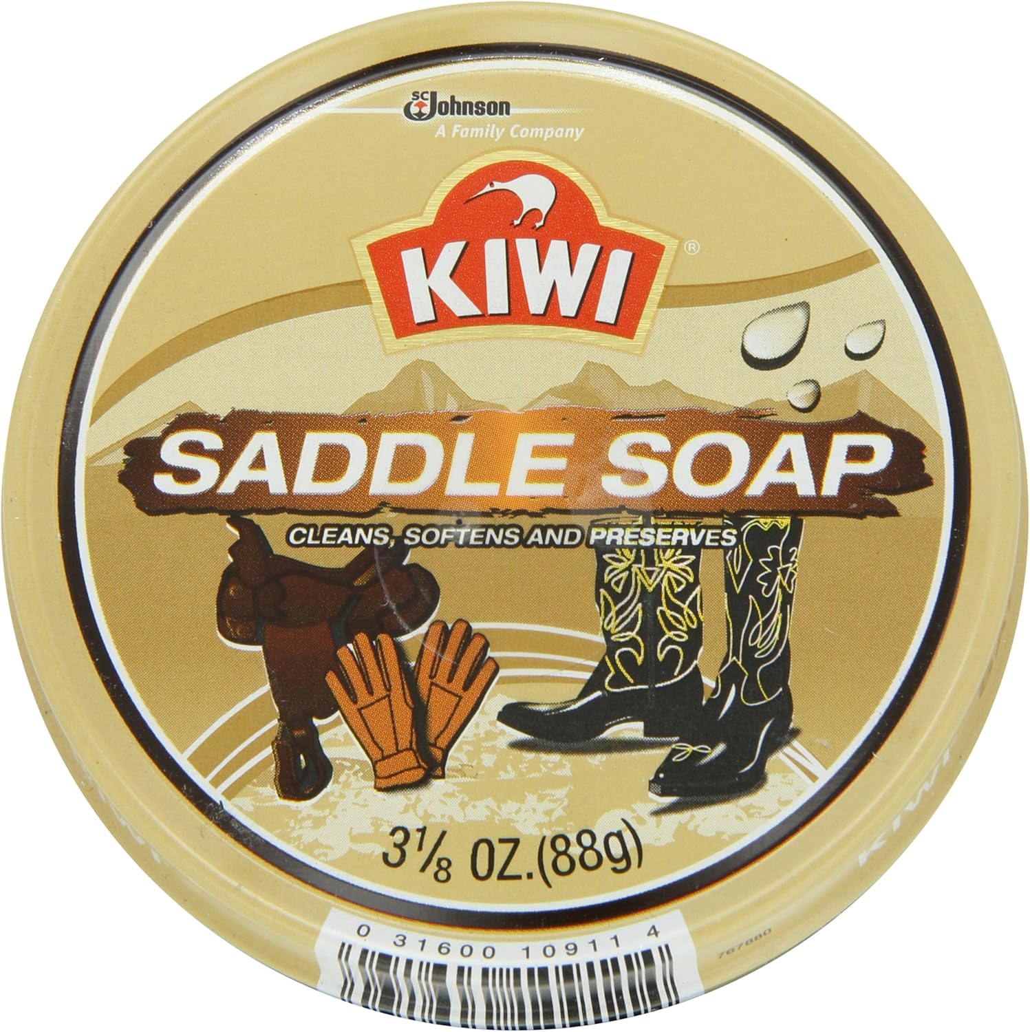 Kiwi Saddle Soap, 3.125 Ounce: Health & Personal Care