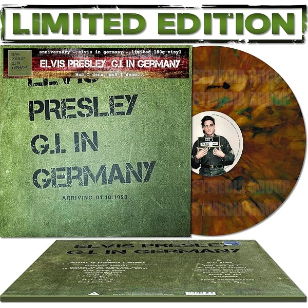 Amazon.com: Elvis Presley ‎– Elvis - RCA Victor ‎LSP-1382 - black