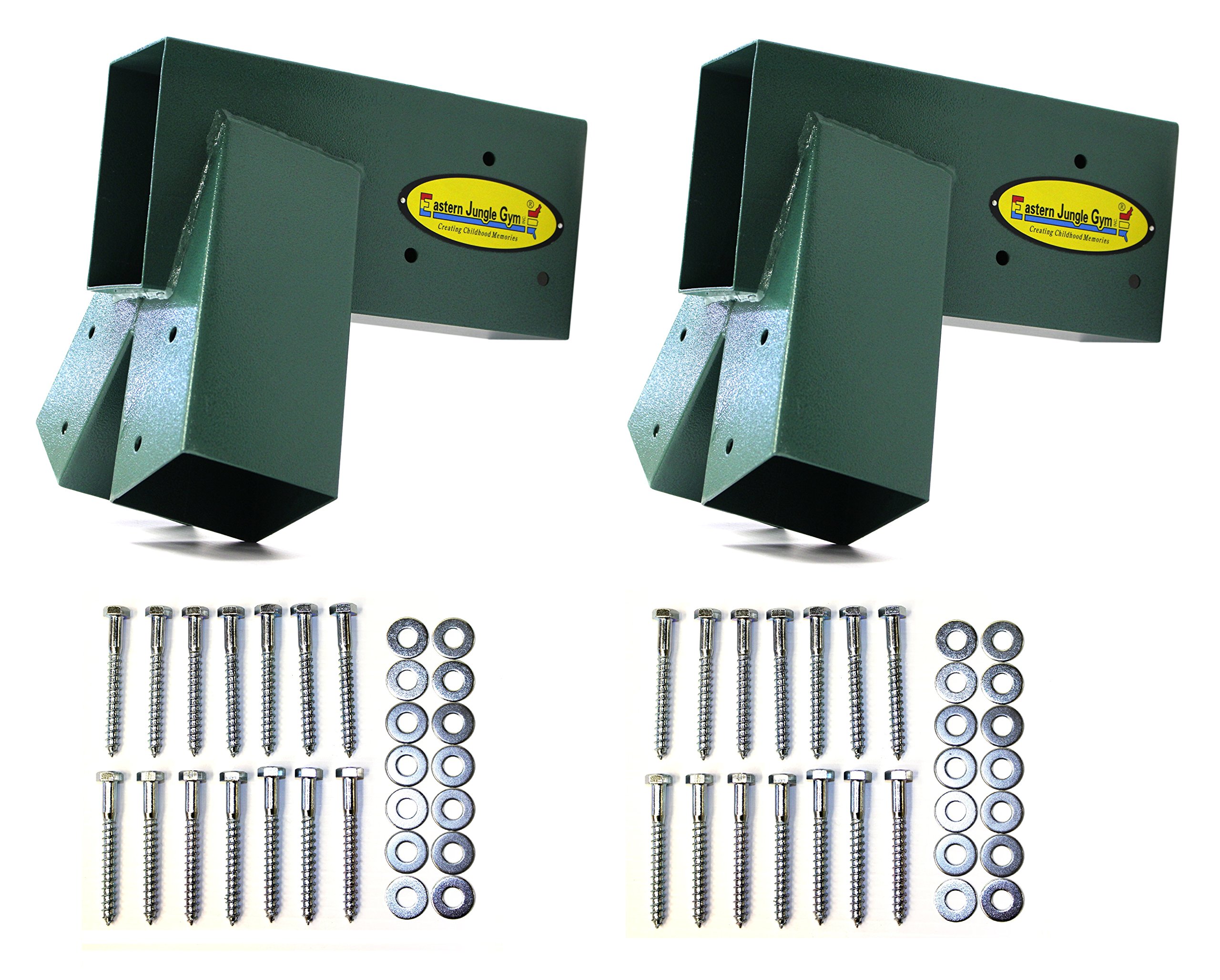 Eastern Jungle Gym Easy 123 AFrame Swing Set Brackets Complete Set 2