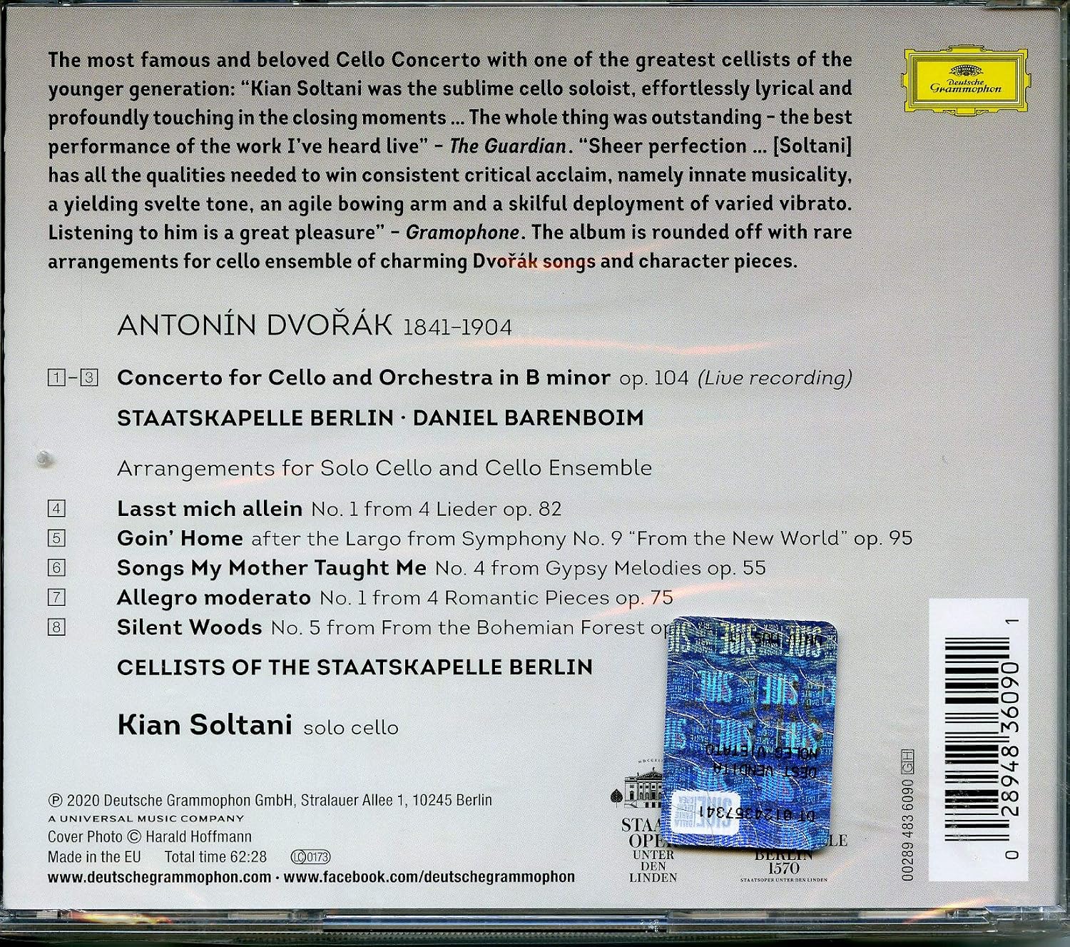 Dvok: Cello Concerto, multicoloured - Image 3