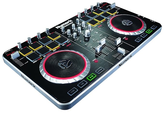 Numark Mixtrack Pro Ii Usb Dj Controller With Integrated Audio Interface And Trigger Pads Amazon In Musical Instruments