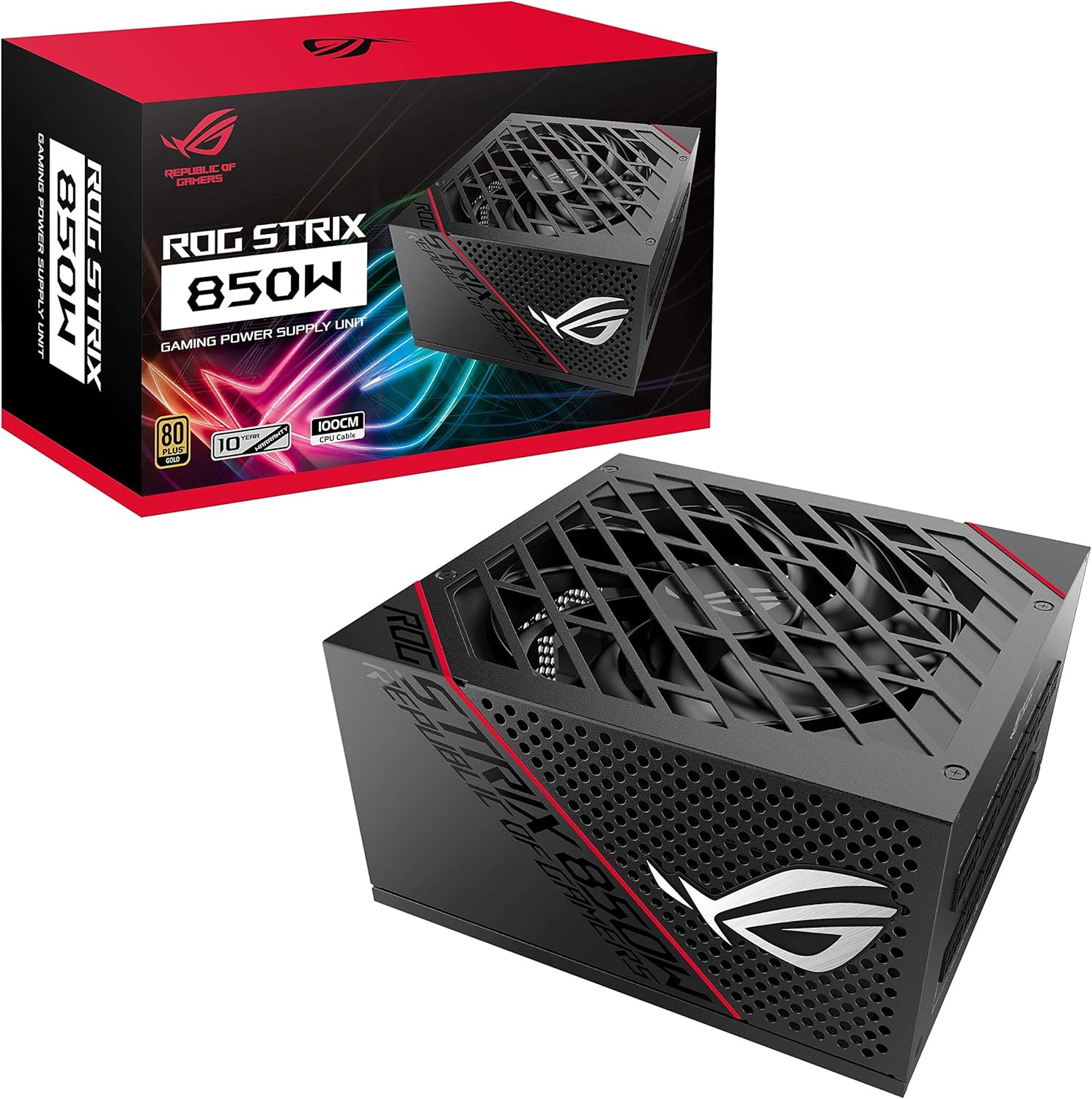 ASUS ROG Strix 850W Alimentatore Gold completamente modulare