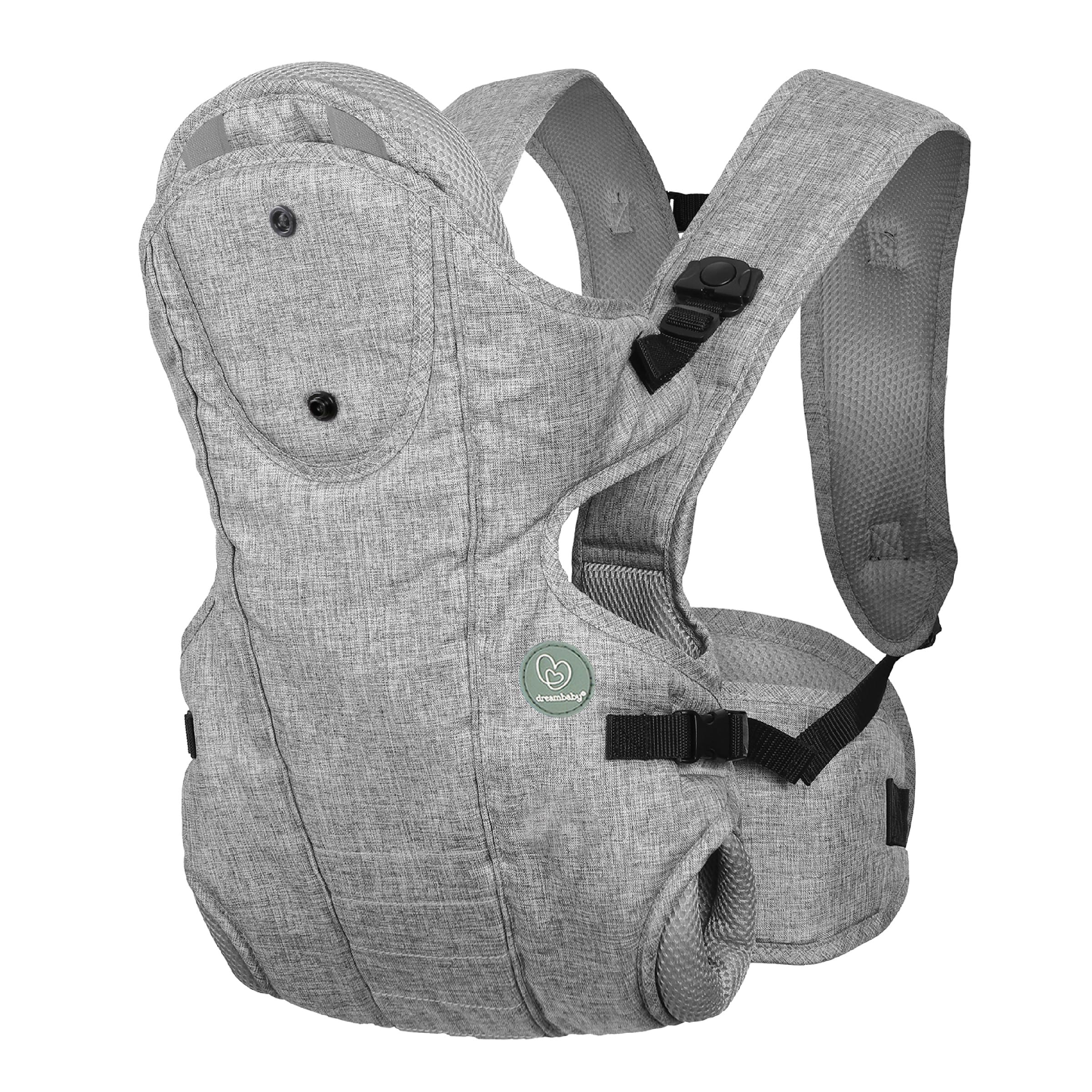 Dreambaby Oxford Adjustable 3 in 1 Position Baby Carrier for Newborns & Toddlers up to 15kg - Fits All Size Adults- Model G265