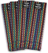 Emma Barclay 4 Pack 100% Cotton Tea Towels Multicolour Check