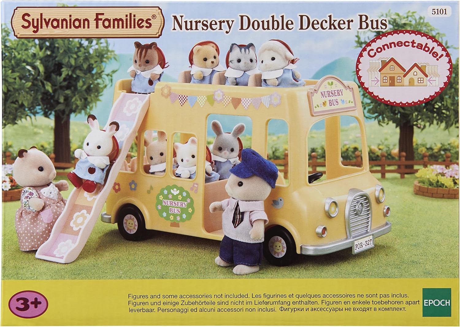 sylvanian sunshine nursery bus