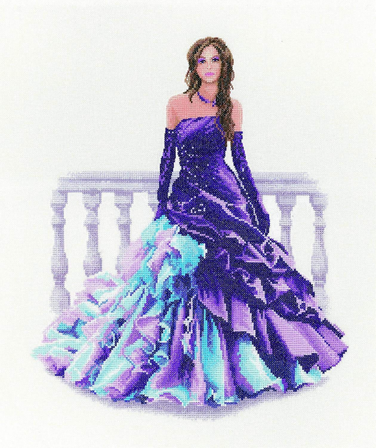 Heritage Aida Katrina (A) Counted Cross Stitch Kit JLKA1591-A 31.5x38cm