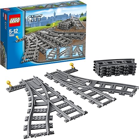 lego train track points