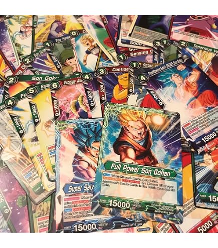Amazon.com: Dragon Ball Super TCG: Random Cards from Every Series