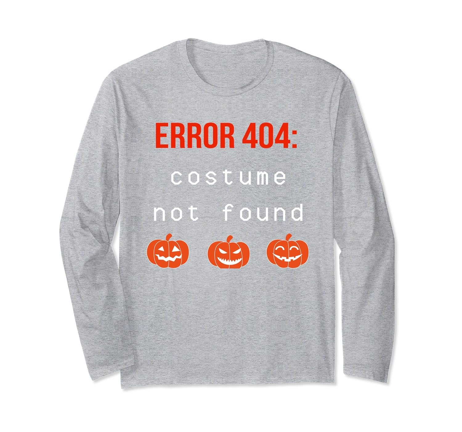 Lazy Halloween Costume Long Sleeve T-shirt-ANZ