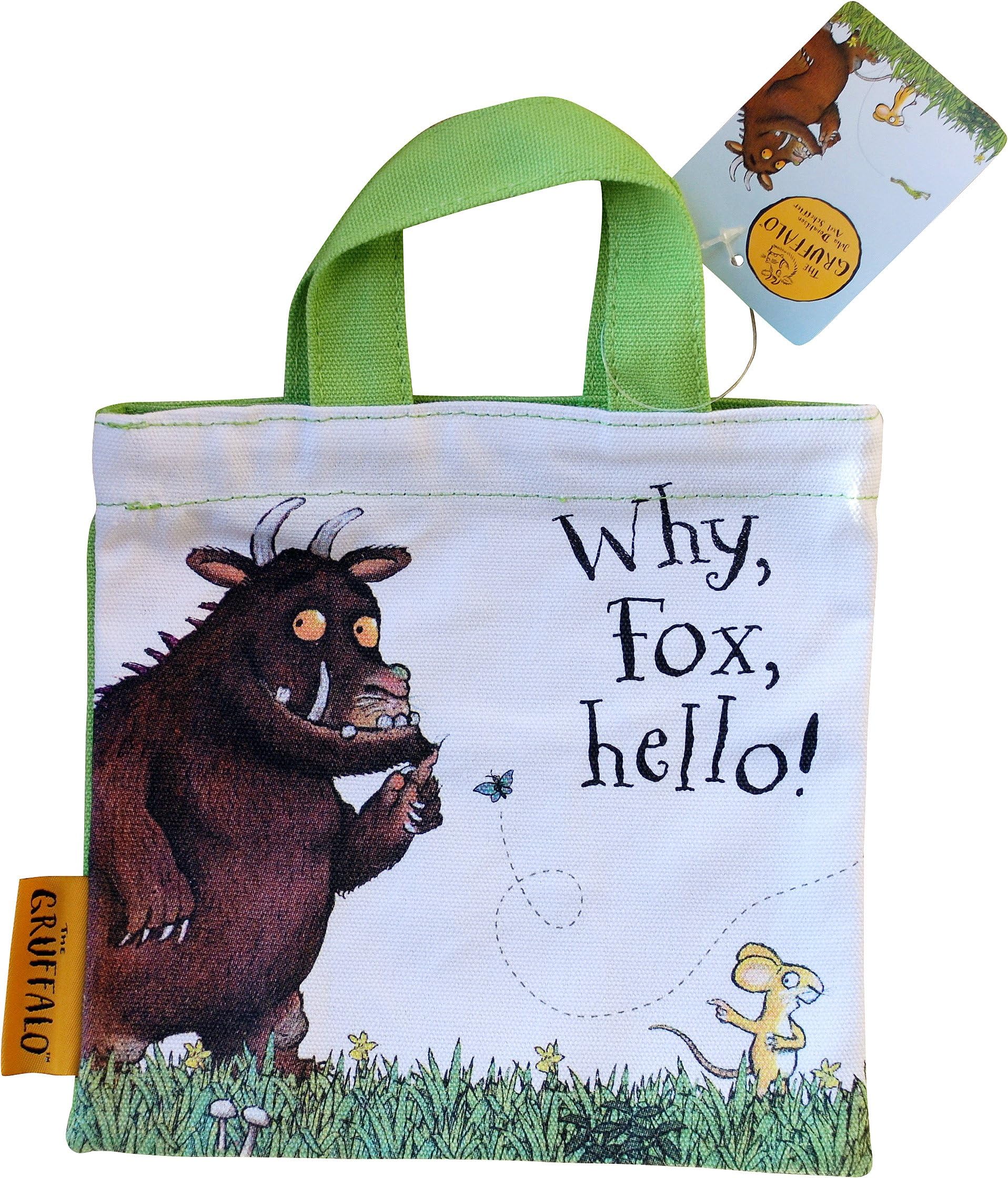 The Gruffalo Mini Tote Bag (Green and Multi-coloured)