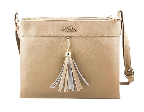 Voaka Womens Casual/Party Sling Bag (Available in Metallic Rose, Pink, Glory Pink, Orange, Offwhite, Metallic Orange, Chrome grey, Grey, Metallic Grey, Metallic Wine)