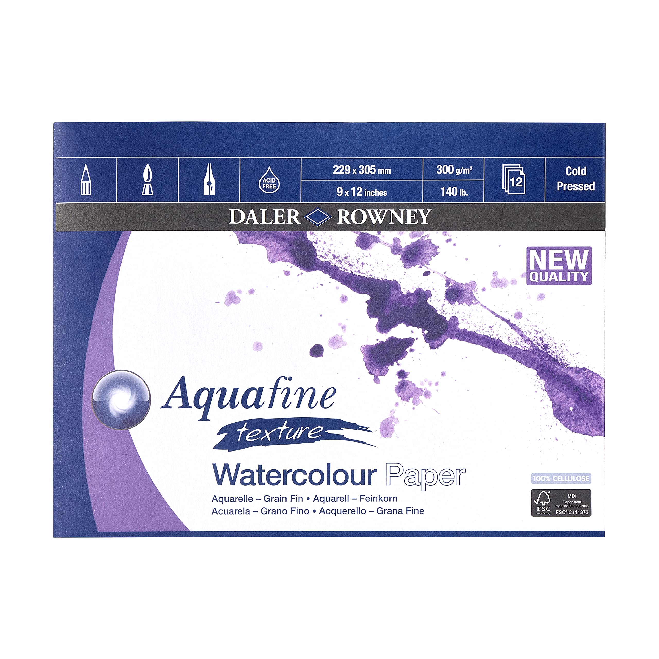 DR Aquafina Gummed Pad 12 inches x 9 inches , GDAAGP129