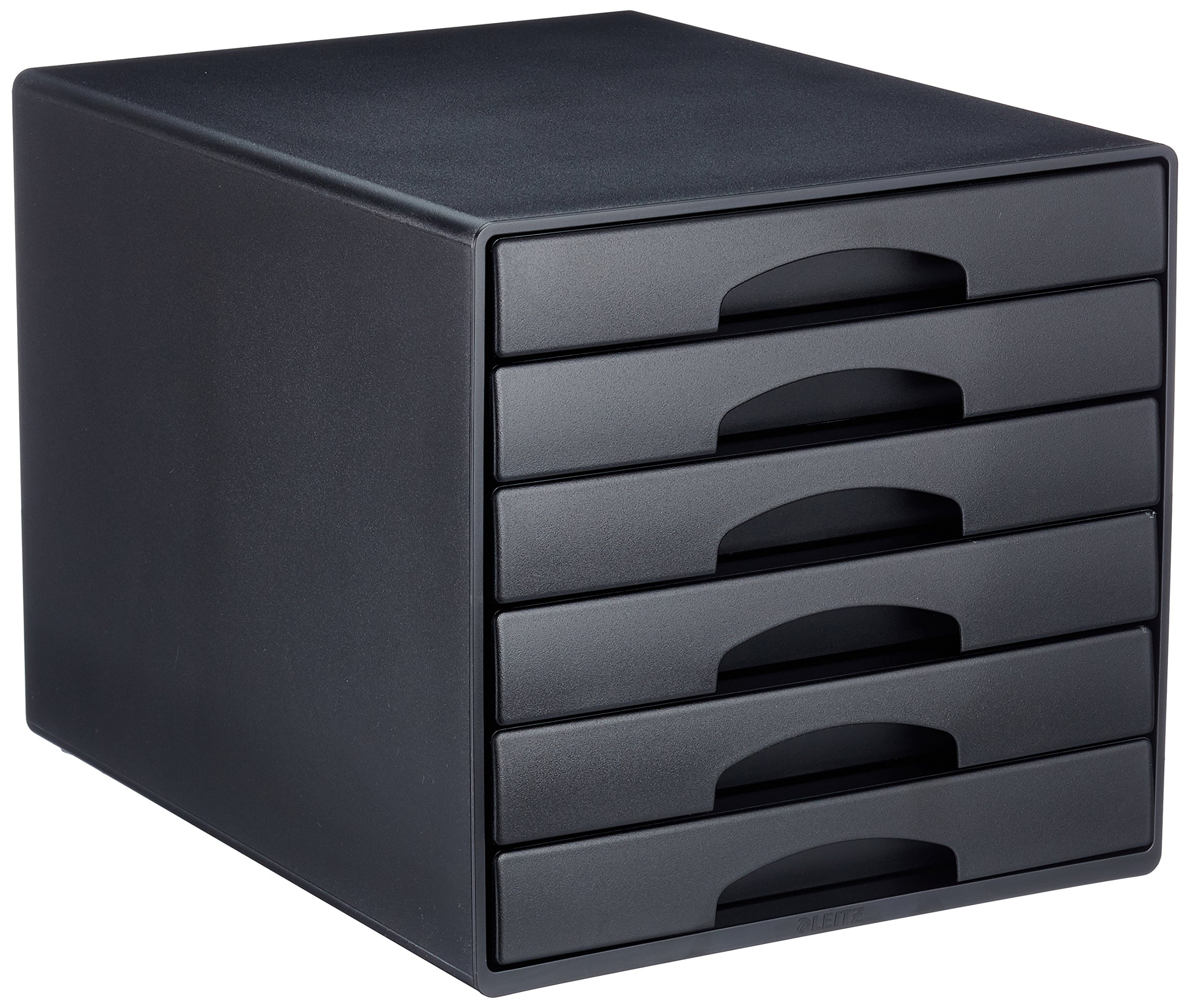 Leitz 52120095 6 A4 Drawer Cabinet, Organiser, Plus Range, Black