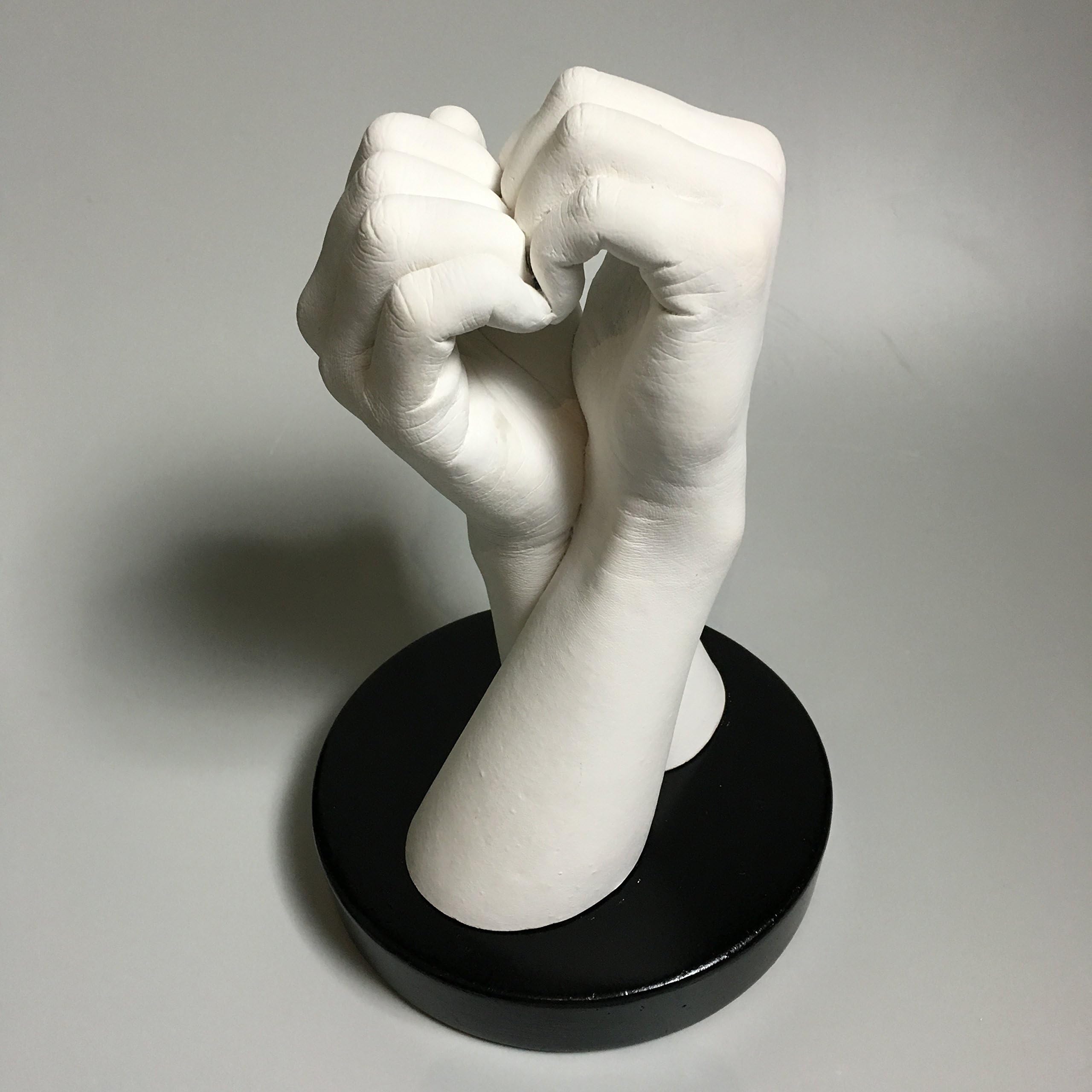 Copycat Studios 3D New Born Baby 1 Hand and Mom 1 Hand Casting Combo Pack (White) - Molding Powder, Casting Powder