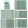 Chanzon 34 Pcs Double Sided PCB Board Tinned Through Holes (5 Sizes 2X8 3X7 4X6 5X7 7x9) Prototype Kit FR4 Printed Universal Circuit Perfboard for DIY Soldering Project Compatible with Arduino Kits