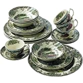 Johnson Brothers Friendly Village 20-Piece Dinnerware Set, Multicolor, 10.5