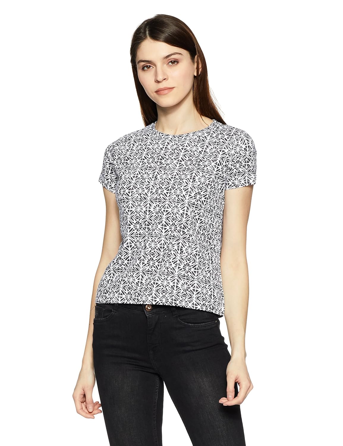 unshackled women's solid t-shirt
