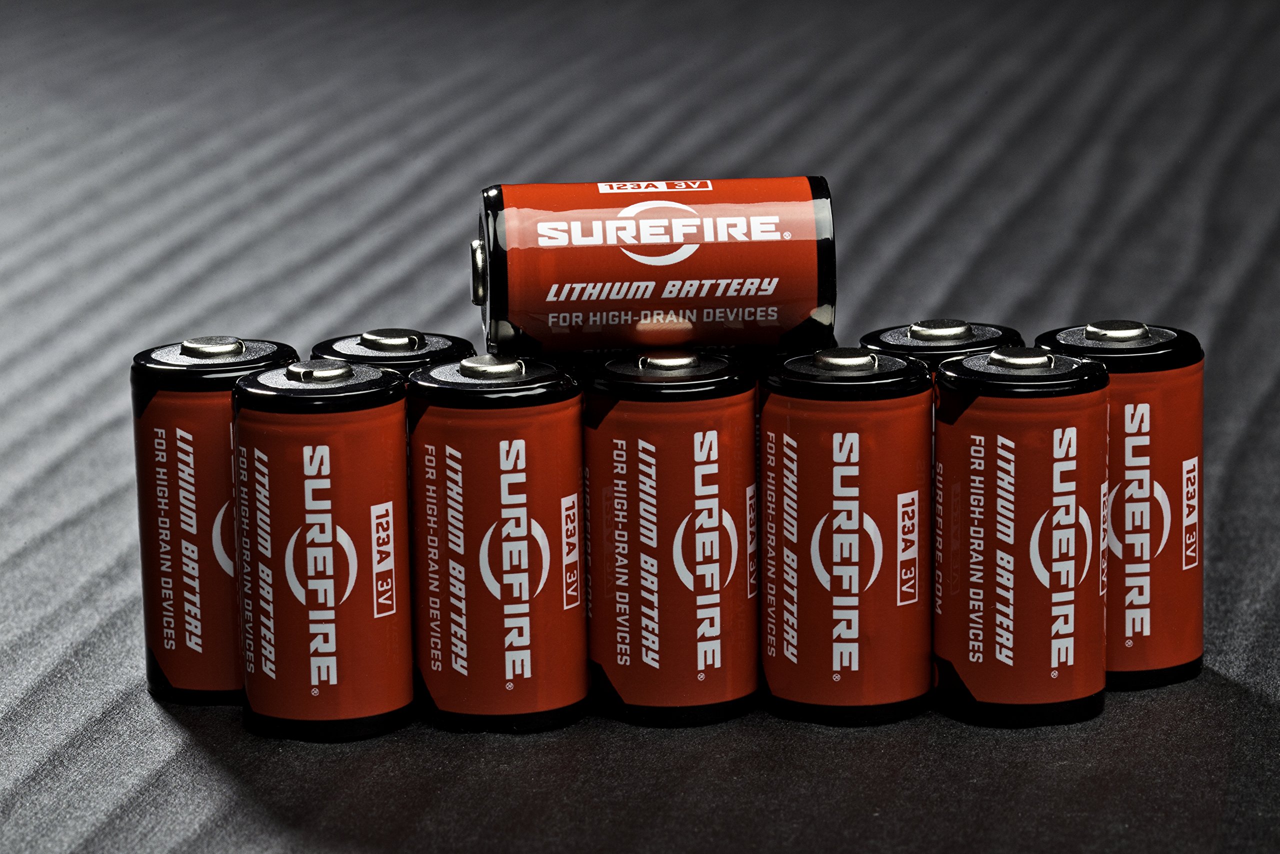 SureFire 12 Pack Carded 123A Lithium Batteries