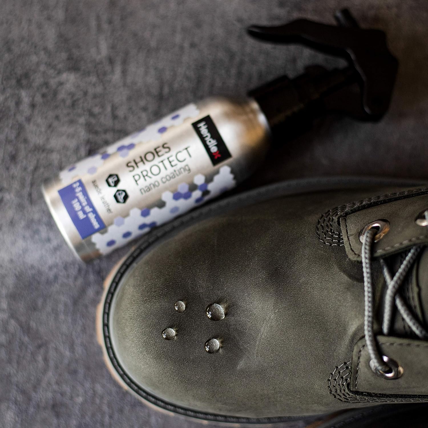 Hendlex Nano Suede Protector Spray for Shoes Waterproof 3.38 oz Nubuck Shoes, Sneakers, Purses: Home & Kitchen