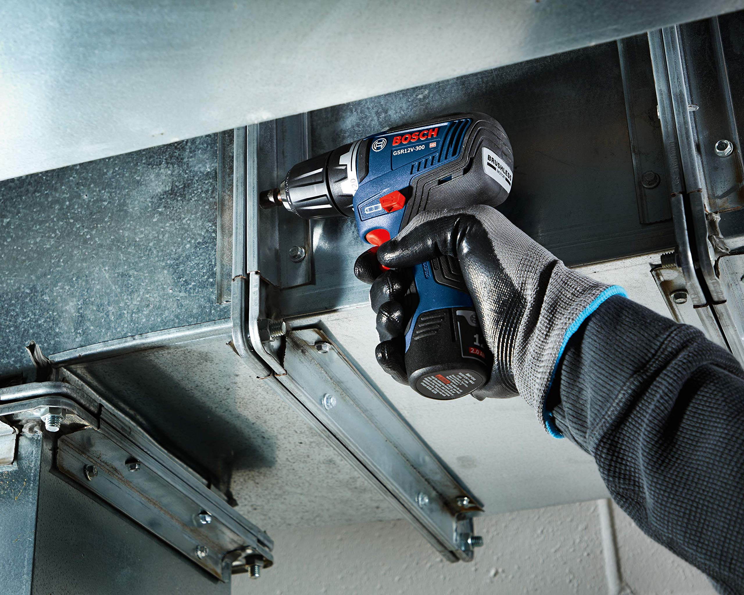Bosch GSR12V-300B22 12V Max EC Brushless 3/8 In. Drill/Driver Kit