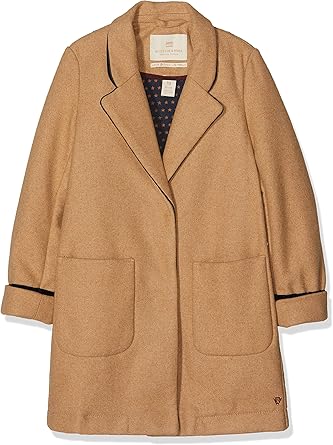 manteau fille camel