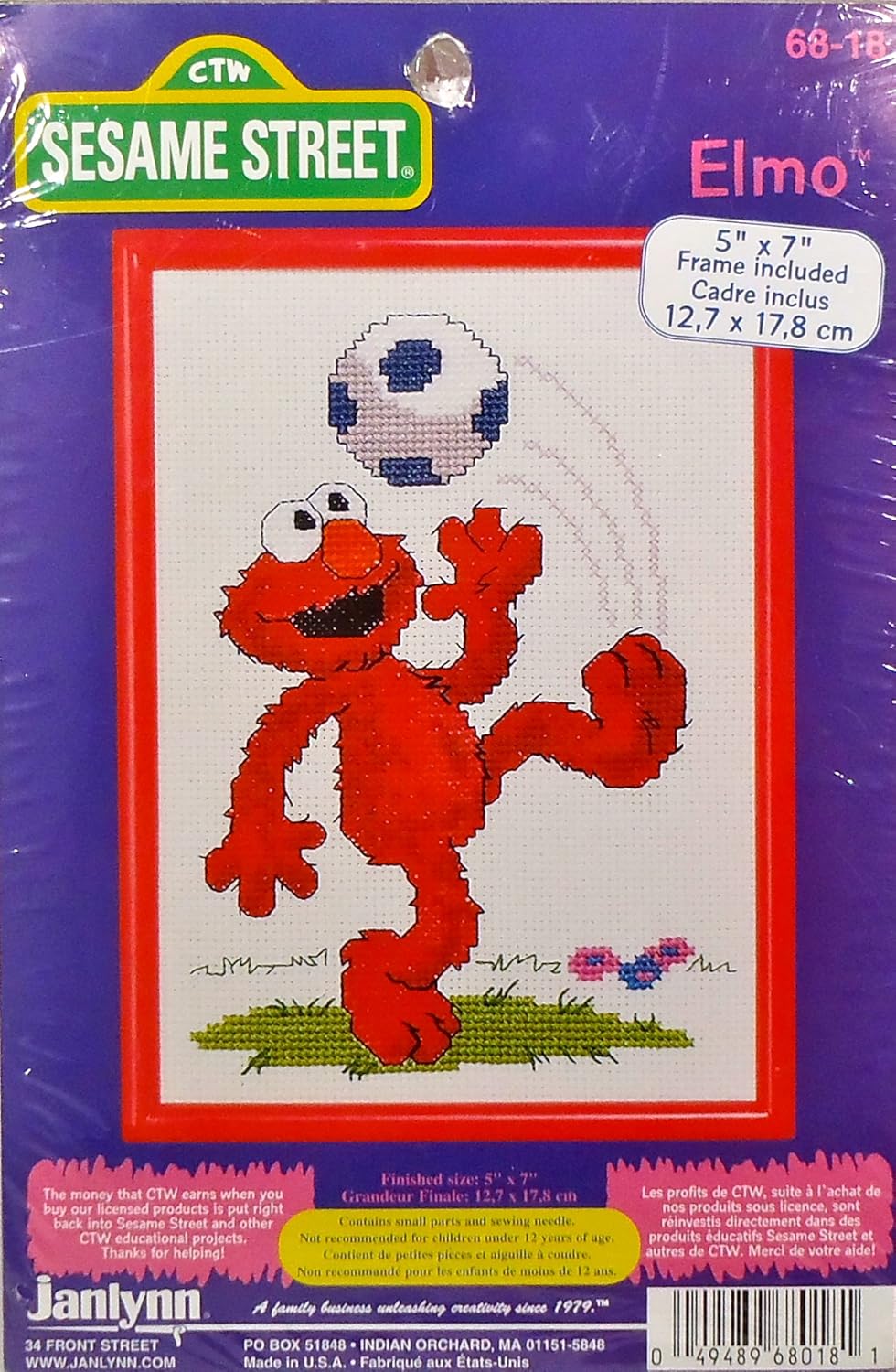 Kits De Point De Croix Elmo Cross Stitch Kit Jumpownia Pl