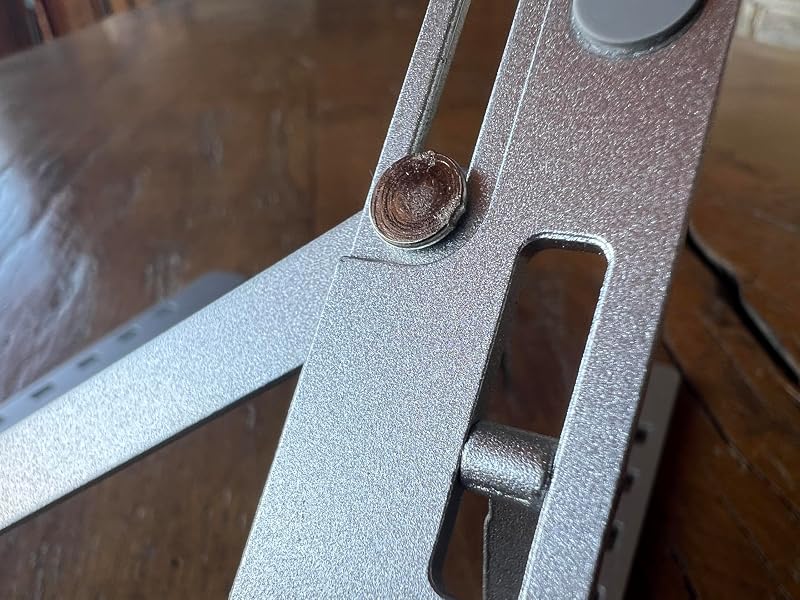 ® Soporte Portátil Plegable. Laptop Stand. 7 Ángulos. Elevador Portátil. Refrigeración Soporte Ordenador Portátil. Máxima compatibilidad con Portátiles, Macbook, Ipads y Tablets. Aluminio. — foto 7 de 8