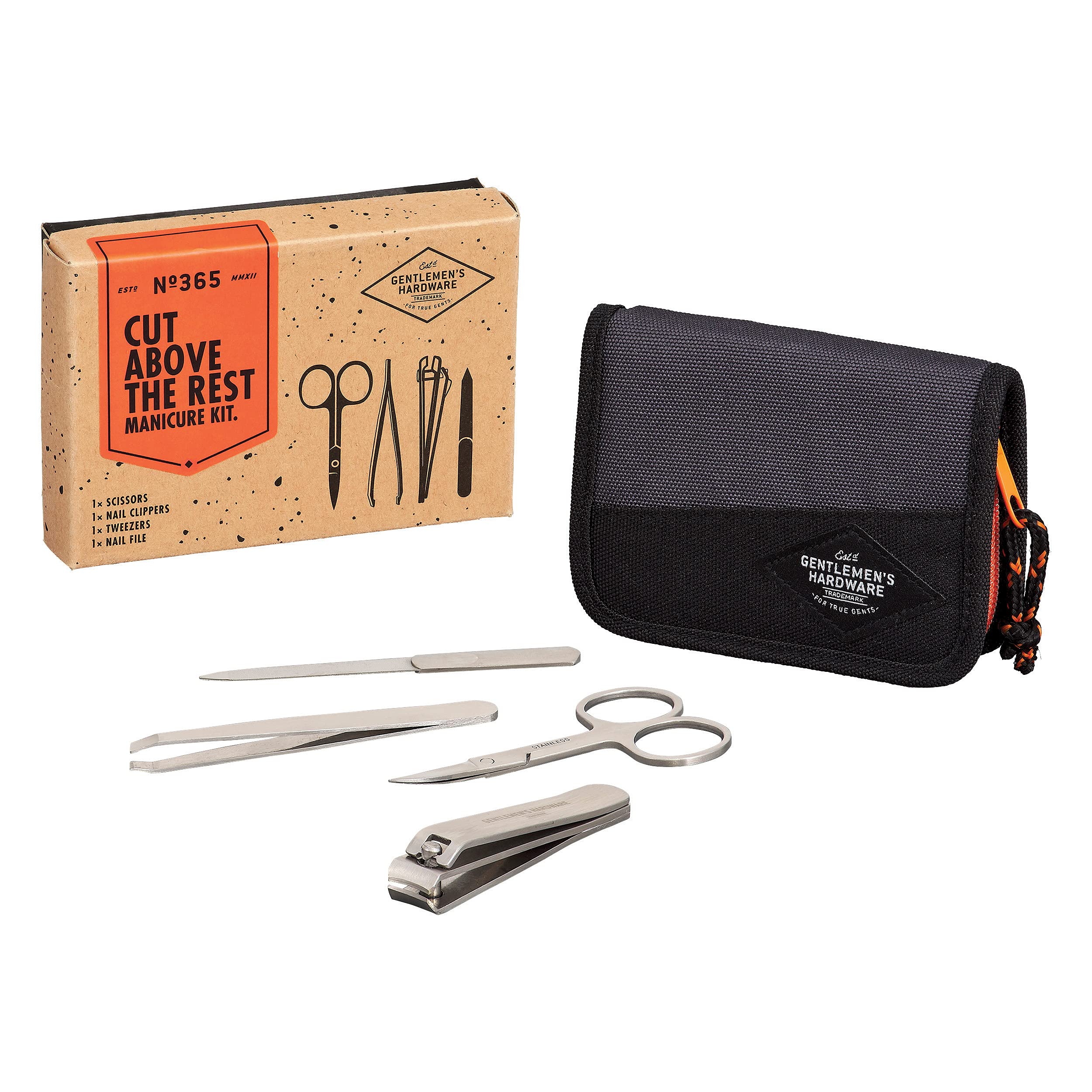 Gentlemen’s Hardware GEN365 Manicure Set, Navy